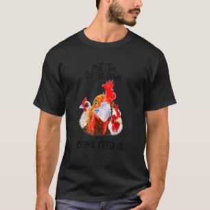 Animal Farm For Chicken Farming And Poultry T-Shirt