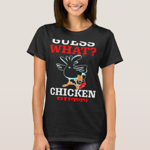 Animal Farm Guess What Chicken Butt White T-Shirt