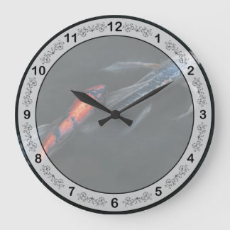 Animal - Fish - Beauty and Grace Large Clock