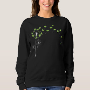 Animal Flower Plant   Dandelion Frog Sweatshirt