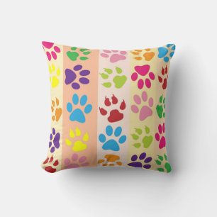 Animal FootPrint Pillow