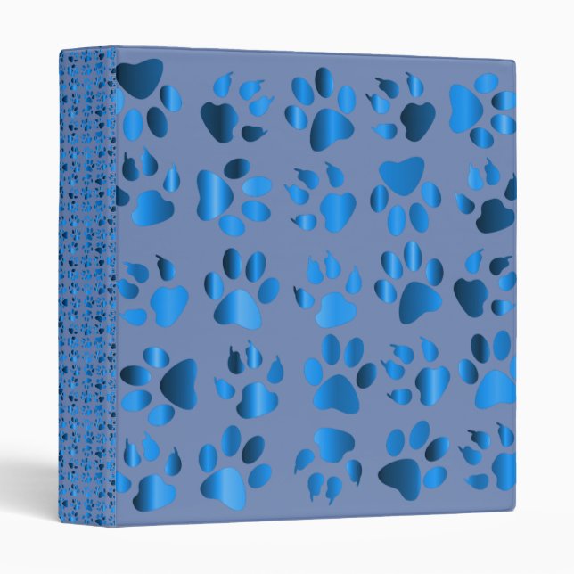 Animal Footprints Binder (Front/Spine)
