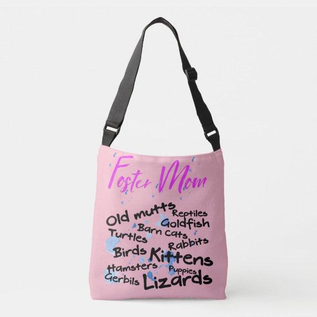 Animal Foster Mom Tote Bag (Front)