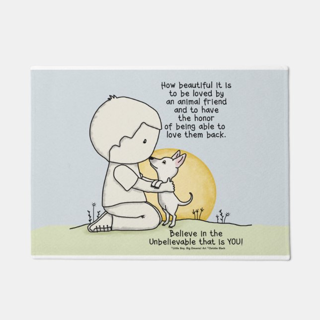 Animal Friends Doormat (Front)