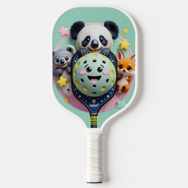 Animal Friends Pickleball Pickleball Paddle (Front)