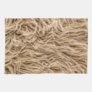 Animal fur kitchen towel