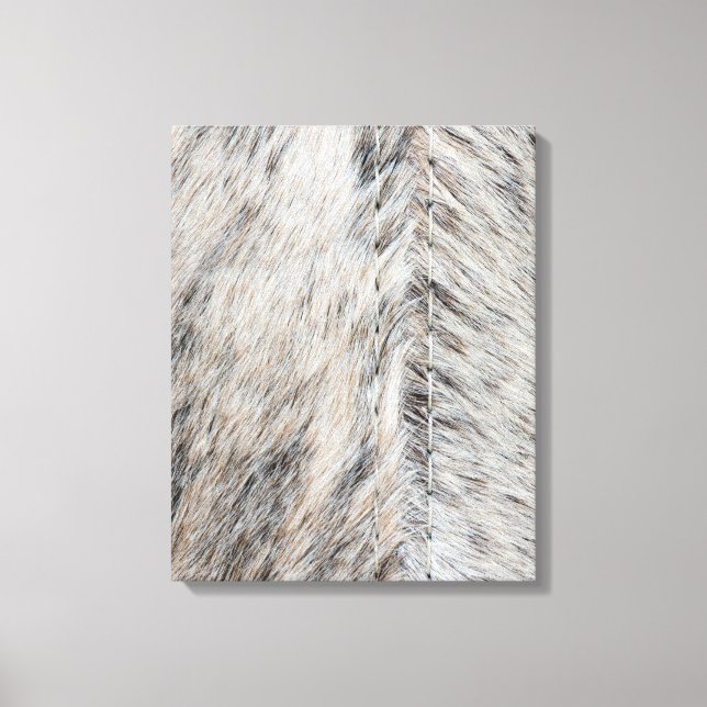Animal fur texture canvas print (Front)
