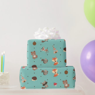 Animal Gift Paper of the Forest