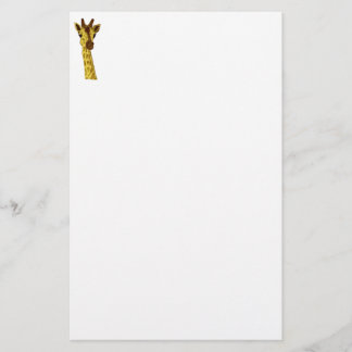 Animal - Giraffe (w/o backdrop) Stationery