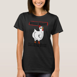 Animal Guess What Chicken Butt Cute Chickens Buffs T-Shirt