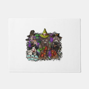 Animal Halloween Doormat