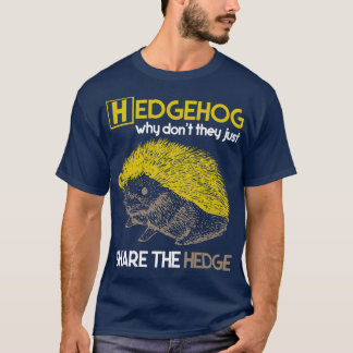 Animal Hedgehog Lovers Gift Hedgehog T-Shirt