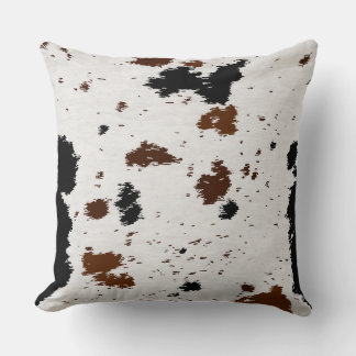 Animal Hide Throw Pillow