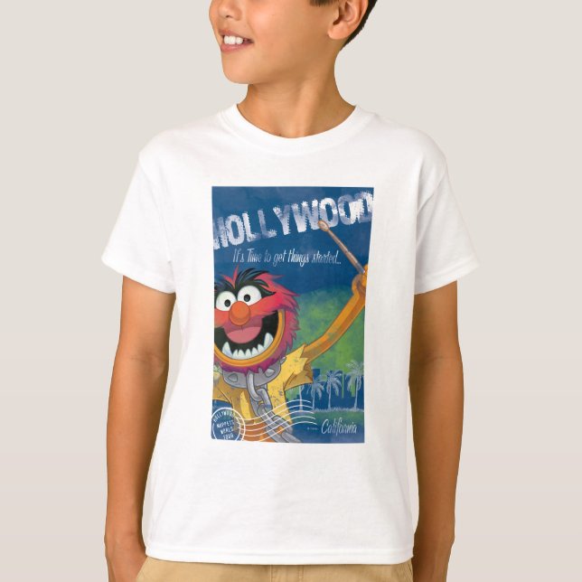 Animal - Hollywood, California Poster T-Shirt (Front)