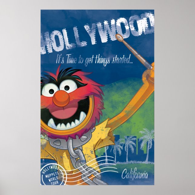 Animal - Hollywood, Californie Poster (Devant)