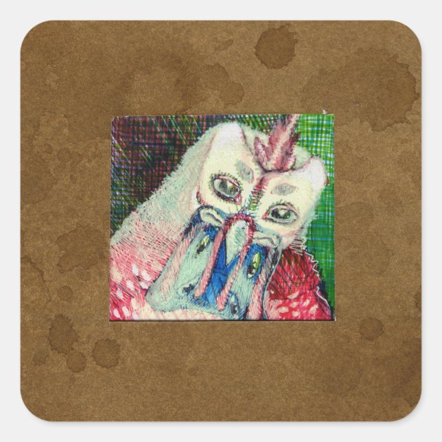 Animal Hybrid 3 Square Sticker (Front)