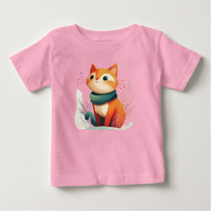 Animal in the Snow Baby T-Shirt