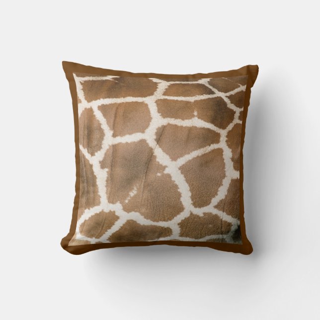 Animal Instincts (giraffe) 2-Sided Pillow (Front)
