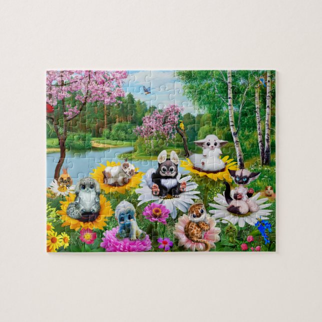 Animal Jigsaw Puzzle puzzle enfant puzzle pour un  (Horizontal)
