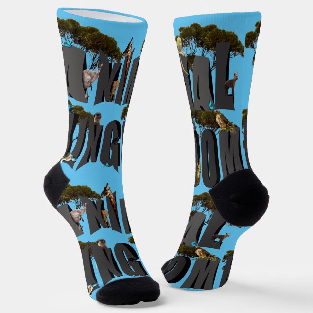 Animal Kingdom, Crew Socks (Angled)