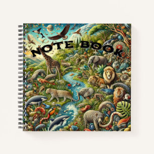 Animal Kingdom Field Notes Notebook
