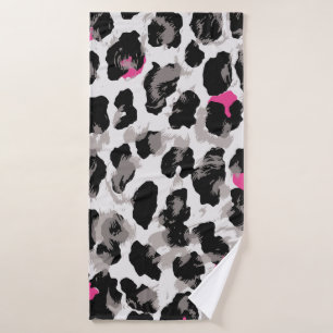 Animal, leopard texture backgroundabstract,africa, bath towel