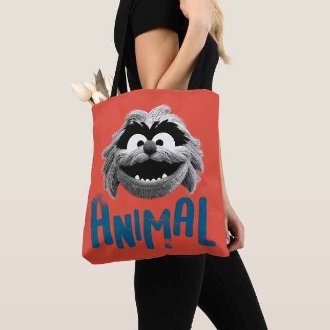 Animal - Let's Rock Tote Bag (Close Up)