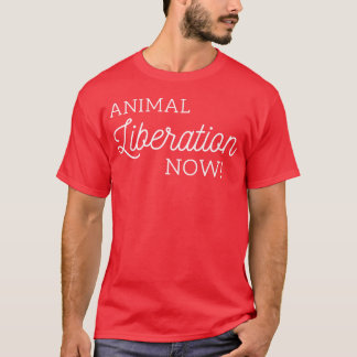 Animal Liberation Now Vegan Activist boy T-Shirt