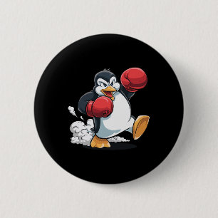 Animal Lover Boxing Match Sport Fighting Boxer 1 2 Inch Round Button