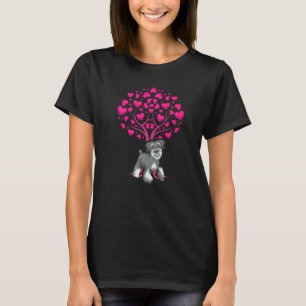 Animal Lover Dog Lover Heart Pet Owner Heart Tree  T-Shirt