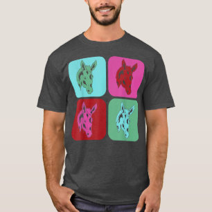 Animal Lover Farmer Farm Animal Farming Pop Art Do T-Shirt