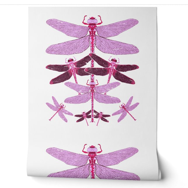 Animal lover insect animal gift dragonfly wallpaper (Unrolling)