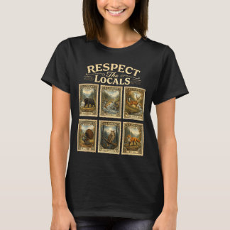 Animal lover stamps wildlife wild animal respect T-Shirt