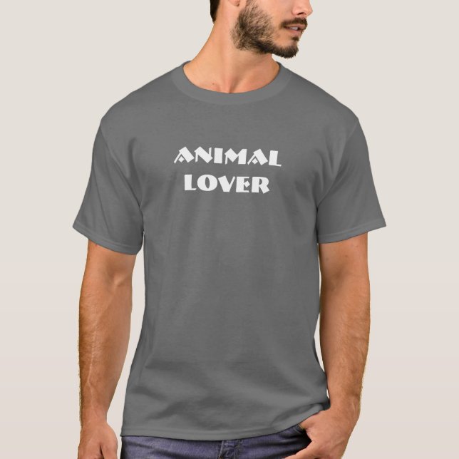 Animal Lover T-Shirt (Front)