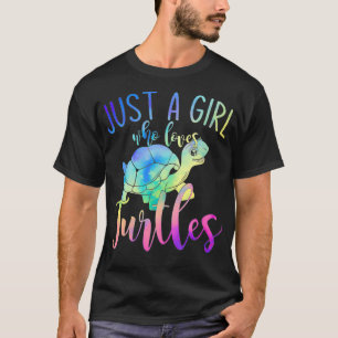 Animal Lover Women Girls Gift Just A Girl Who Love T-Shirt
