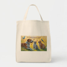 Animal Lovers Tote Bag