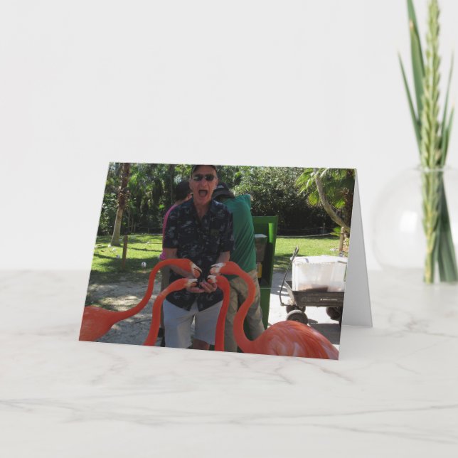 Animal Magnetism Happy Birthday Card (Front)