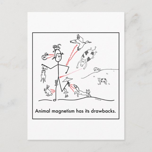 Animal Magnetism: postcards (Front)