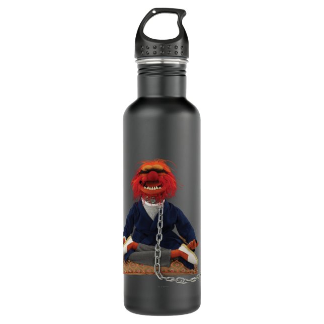 Animal Meditating 710 Ml Water Bottle (Front)
