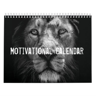 Animal Motivation - Gym Hustle Inspirational Calendar