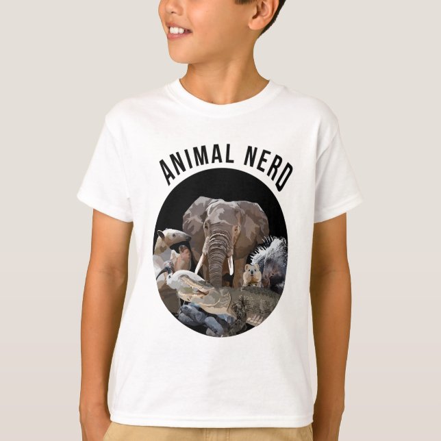 Animal Nerd T-Shirt (Front)