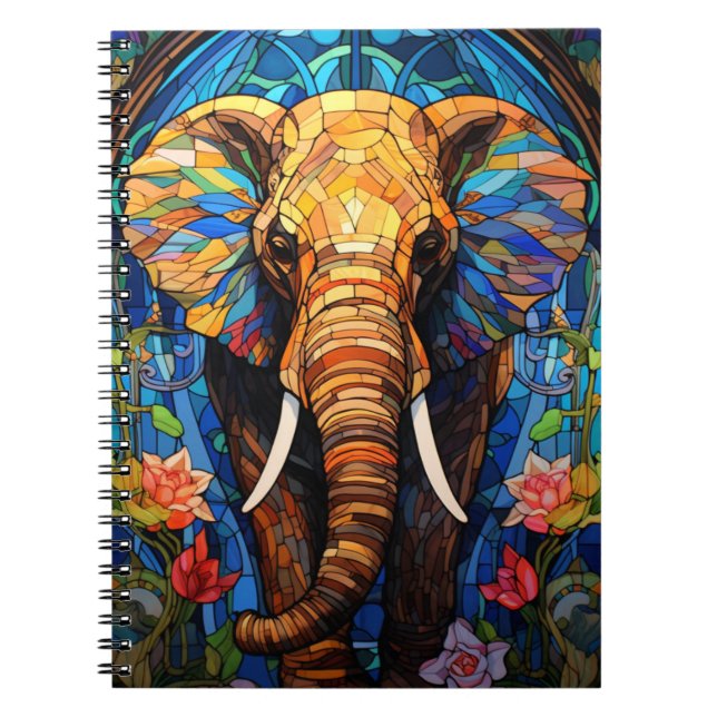 Animal Notebook In Vitral Art (Front)