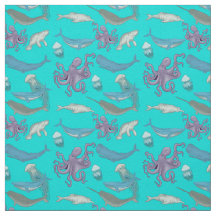 Animal Ocean Pattern Background