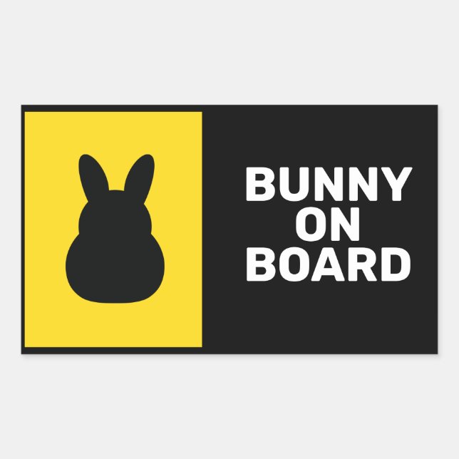 Animal On Board Sticker (Front)