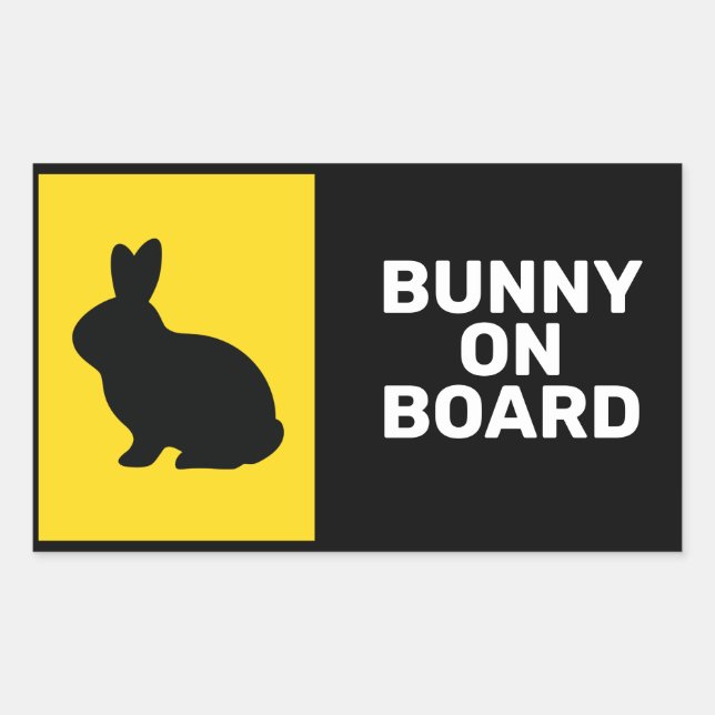 Animal On Board Sticker (Front)