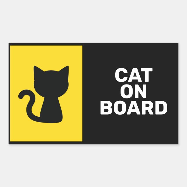 Animal On Board Sticker (Front)