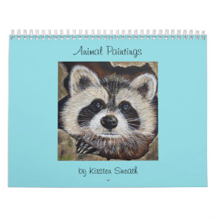 Animal Paintings Calendar
