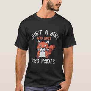 Animal Panda Bear Bamboo Red Panda T-Shirt
