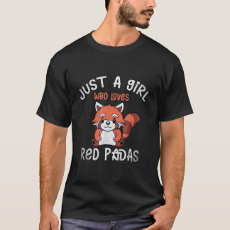 Animal Panda Bear Bamboo Red Panda T-Shirt