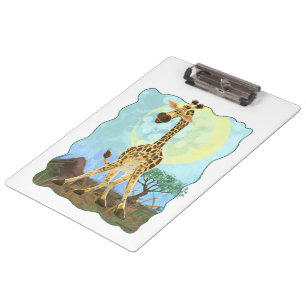 Animal Parade Giraffe Clipboard